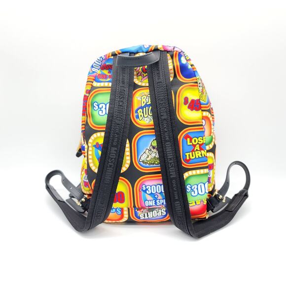 Moschino Couture x Jeremy Scott Slot Machine Fantasy Print Backpack - New $995 - Picture 7 of 8